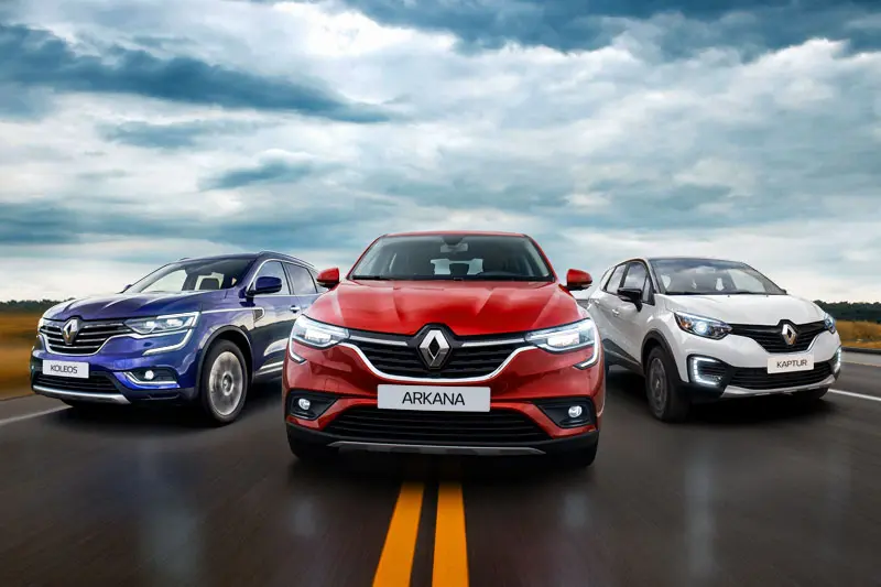 Renault Arkana Kaptur Koleos